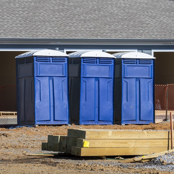 are there any restrictions on what items can be disposed of in the portable restrooms in West Sadsbury PA